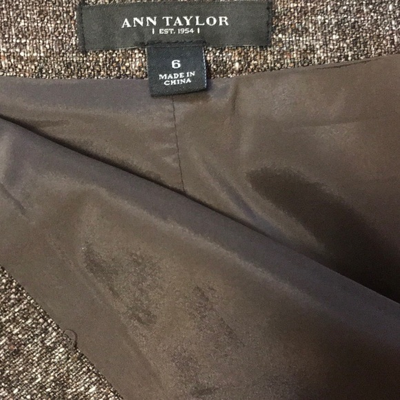 Ann Taylor, Cotton/Wool Blend Pencil Skirt, 6 - Picture 5 of 8
